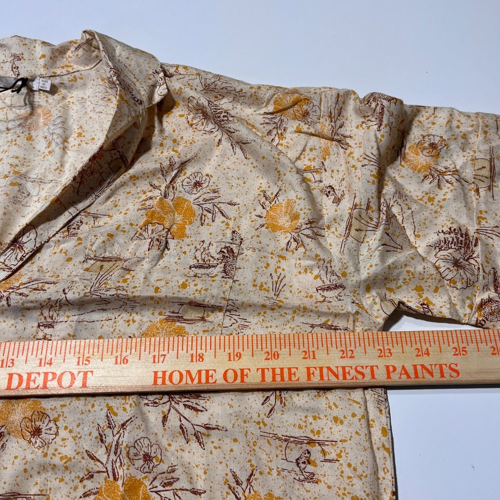 NWT Prana Women's Iguala Top "Golden Hour Escape" Size Large Short Sleeve - Picture 8 of 9